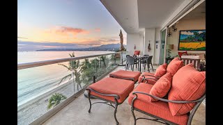 Bucerias Rentals 2BR Beachfront Condo in Nova w Office amp Panoramic Ocean Views VIDEO TOUR [upl. by Trix636]