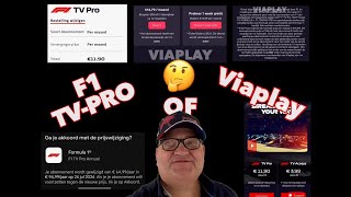 VIAPLAY of F1 TV PRO of 🤔 Wij hebben het even op een rijtje gezet [upl. by Silvester]