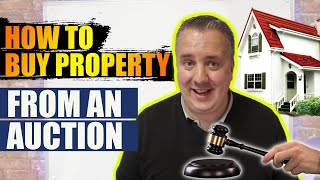 How To Buy UK Property from AUCTION  Inside A LIVE Auction NEW 2024 [upl. by Talia]