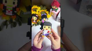 Nano Blocks Kanao Demon Slayer🌸✨ bricks nanoblock minibricks shorts [upl. by Oicram300]