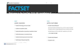 FactSet Lecture 01 Installing FactSet Excel [upl. by Kirshbaum734]