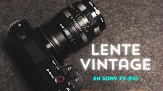 El Arte de lo Antiguo Helios y la Sony ZVE10 [upl. by Tiffi15]