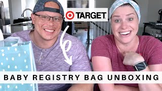 Target Welcome Baby Box  Baby Registry Bag 2020 Unboxing  FREE Target Products [upl. by Martinson163]