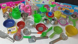 Play with Amazing mini kitchen set MINI CLAY Dolliyon [upl. by Hazelton]