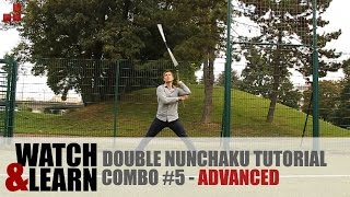 ► WatchampLearn 9  Double Nunchaku Tutorial  DubSwitch Combo [upl. by Trescott]