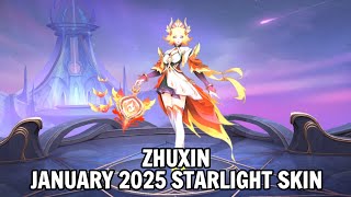 January 2025 Starlight Skin Zhuxin  MLBB [upl. by Olympia]