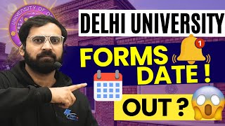 Delhi University Application form 2024 Dates🔥 [upl. by Sterrett296]