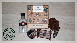 HANDCRACKED COCONUT RANGE  THE BODY SHOP  Review [upl. by Auqinet]