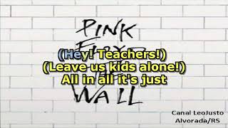 Another Brick In The Wall  Pink Floyd  Karaokê with back vocal música original [upl. by Layton271]