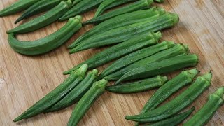 okra recipe healthy that you will love it  easy okra recipe [upl. by Llerret897]