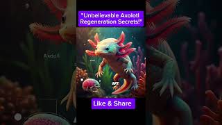 quotDiscover the Magic of Axolotl RegenerationquotAxolotl Regeneration NatureWonders [upl. by Bobine]