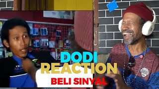 DODI REACTION BELI SINYAL [upl. by Johppa41]