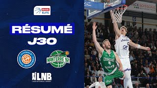 Roanne vs Nanterre  Résumé 20222023  LNB Officiel [upl. by Dera]