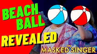 Beach Ball Revealed As FAMOUS Reality Stars Masked Singer Episode 8 [upl. by Lebazej]