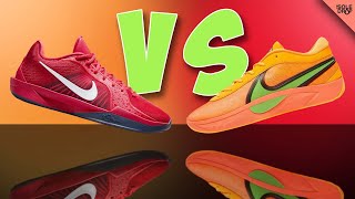 Whats BETTER Nike Sabrina 2 vs Nike Giannis FREAK 6 [upl. by Atteiram257]