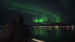 Northern Lights Cruise In Tromso Norway [upl. by Artied]