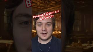 Peasant Railguns BANNED dnd rpg [upl. by Noizneb400]