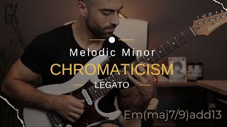 Melodic Minor Chormaticism Legato Exercise [upl. by Skees]