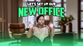 Our Home Office Is Finally Ready 🥰Office Reveal✨Life With Officialkinuthia [upl. by Raynah]