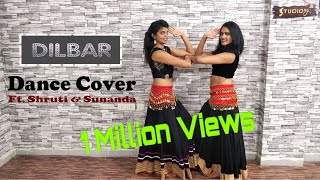 DILBAR Dance Cover  Satyameva Jayate ft n Choreo by Shruti amp Sunanda  Studio MJ Hyd [upl. by Branden]