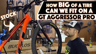 GT AGGRESSOR PRO What size tires fit  Coffee Shoutouts [upl. by Mckenzie301]