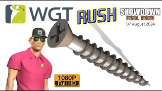 WGT Golf RUSH SHOWDOWN FINAL round 07 August 2024 [upl. by Jacquenette]