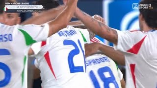 Giacomo Raspadori Goal Francia vs Italia 13 Tutti i Goal e Highlights Estesi [upl. by Monahan]