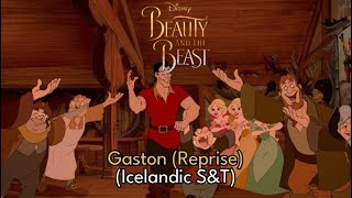 Beauty and the Beast  Gaston Reprise  Icelandic SampT [upl. by Amaleta]