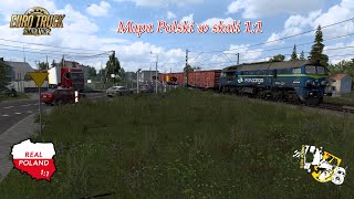 ETS2 Mapa Polski skala 11 Real Poland [upl. by Naujit98]