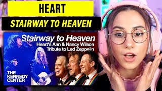 Heart  Stairway to Heaven Led Zeppelin  Kennedy Center Honors  Singer Reacts amp Musician Analysis [upl. by Asilej]