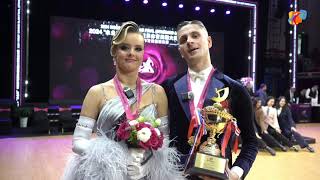 Alexey Glukhov and Anastasia Glazunova Interview as 2024 WDSF GrandSlam Standard Shanghai Champions [upl. by Samaj677]