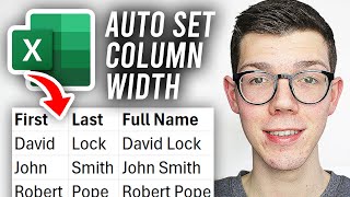 How To Auto Adjust Column Width In Excel  Full Guide [upl. by Nesnaj]