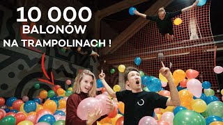 10 000 BALONÓW W PARKU TRAMPOLIN [upl. by Niko]