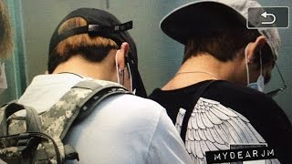 170421 BTS IN INCHEON AIRPORT FLIGHT TO BANGKOK [upl. by Mumford]