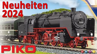 Piko Spur H0 N TT und G Neuheiten 2024 [upl. by Aitropal]