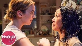 Killing Eve  Villanelle help Eve change her dress  Dinner scene  S01E05 [upl. by Crescen]