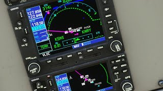 Beginners guide to programming flightplans in the Garmin GNS530 GPS in Microsoft Flight Simulator [upl. by Rhonda]