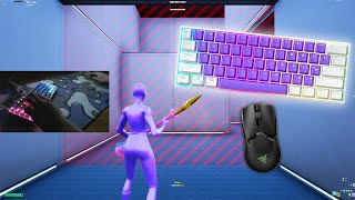 1 HOUR ASMR Keyboard Sounds 😴 ASMR 🏆 Fortnite Gameplay 144FPS [upl. by Atonsah575]