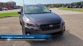 2018 Subaru Crosstrek 20i Limited Sport Utility Euclid Willowick Wickliffe Willoughby Cleveland [upl. by Nerred462]