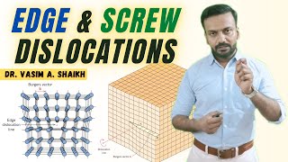 What are Edge amp Screw Dislocations in Metals  Imperfections in Solids  Materials Science amp Engg [upl. by Cassius902]