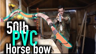 Making a 50lb Bow out of PVC [upl. by Nostets]