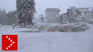 Maltempo Madesimo sotto la neve 4 aprile 2019 [upl. by Refannej]