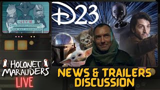 D23 Star Wars Showcase Discussion LIVE [upl. by Ysdnil842]