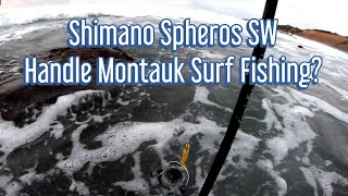 Can the Shimano Spheros SW Handle Montauk Surf Fishing Reel Maintainance Part 2 [upl. by Namzzaj497]