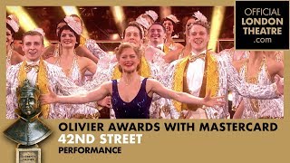 42nd Street amp Finale Ultimo  42nd Street performance at the Olivier Awards 2018 with Mastercard [upl. by Delanty657]