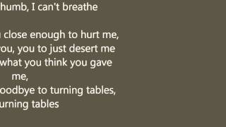 Adele  Turning Tables with lyrics [upl. by Tadashi]