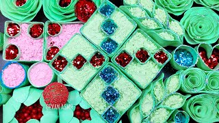 ASMR soap starch boxes ⋆ Glitter soap ASMR ⋆ ASMR soap crunching ⋆ ASMR soap ⋆ Crunchy ASMR [upl. by Garate]