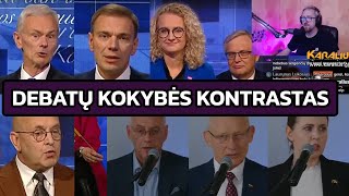 Debatų Kontrastas Armonaitė prieš kremliaus trolius Šakalienė NUSTEBINA 🤯  karalius Reaguoja [upl. by Ennalyrehc]