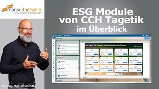 CCH Tagetik ESG Module im Überblick [upl. by Swihart720]