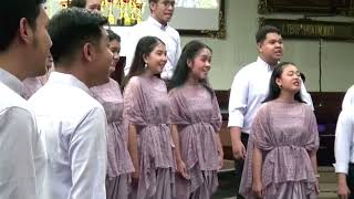 Kerubim Choir  Gereja Bagai Bahtera  Resonet in Laudibus [upl. by Yrannav]